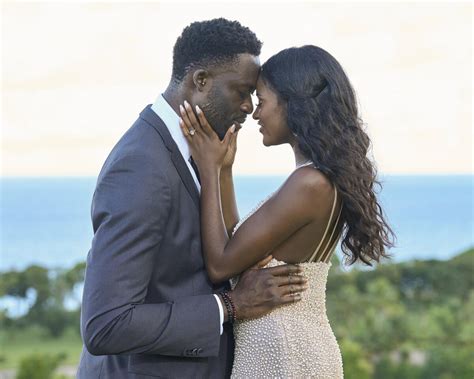 'Bachelorette's Charity Lawson, Dotun Olubeko make history.